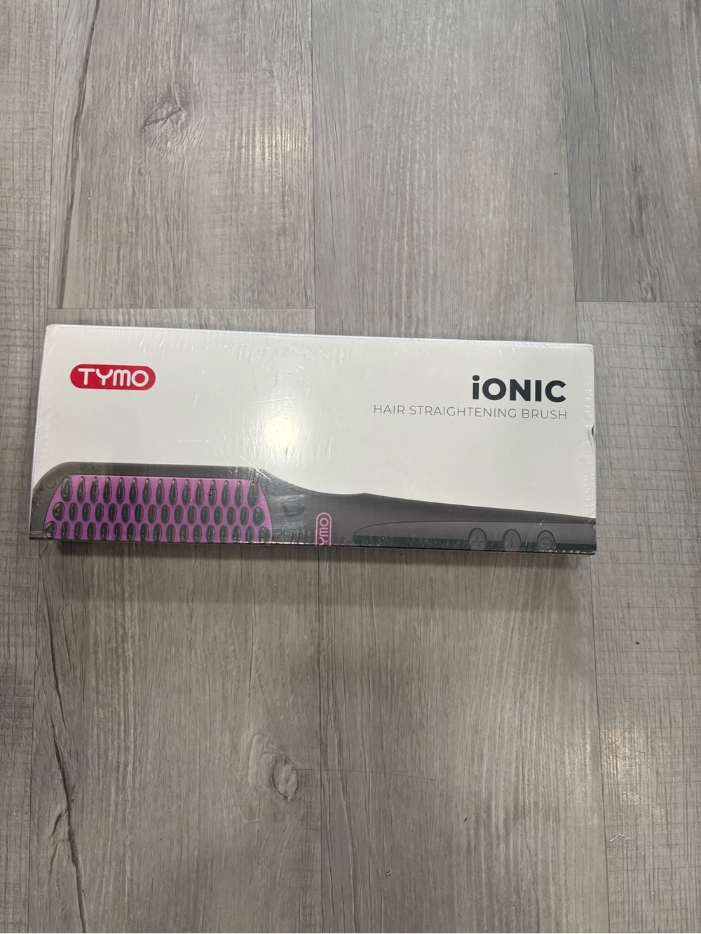 TYMO iONIC Hair Straightening Brush — Purple